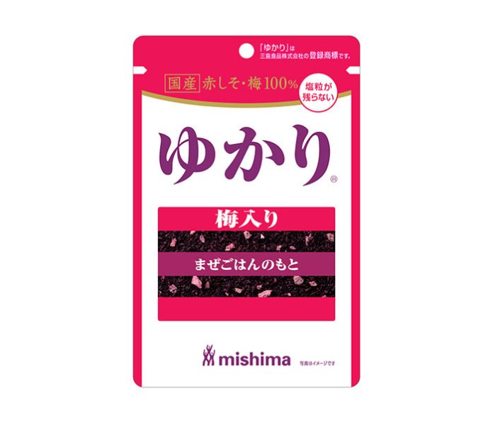 新製品の「ゆかり梅入り」