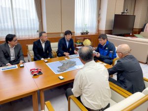 馳浩知事（中央）を表敬訪問 - 食品新聞 WEB版（食品新聞社）