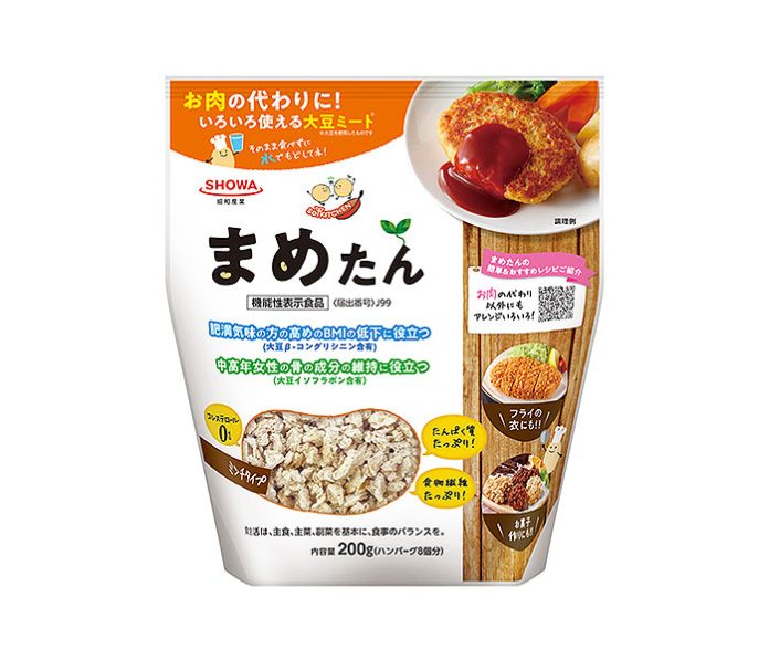 機能性表示食品にリニューアルした「まめたん」