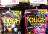 売場に並ぶ「タフグミ」（左）と「グレーピーパンチ」