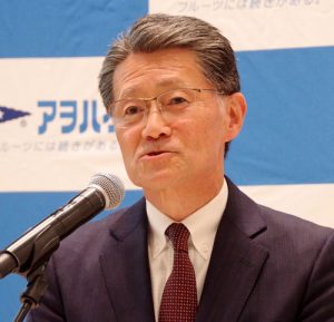 山本範雄社長（アヲハタ）