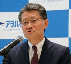 山本範雄社長（アヲハタ）