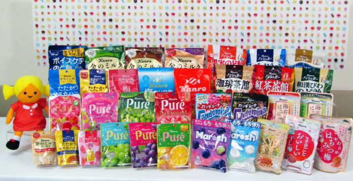 カンロの商品群