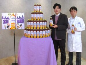 左から日本コカ・コーラの田中惇也氏、コカ・コーラ東京研究開発センターの本間勇志氏