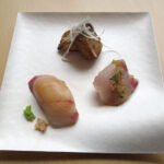 にぎり寿司など３メニュー提供