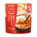 「ごはんにかけるスープ　海老と完熟トマトのビスク」