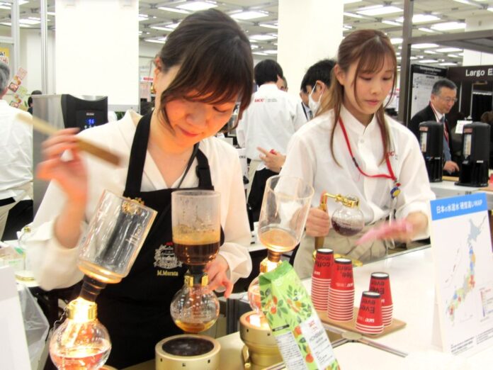 コーヒーの知識を楽しみながら習得できる「COFFEE ACADEMY」ブース