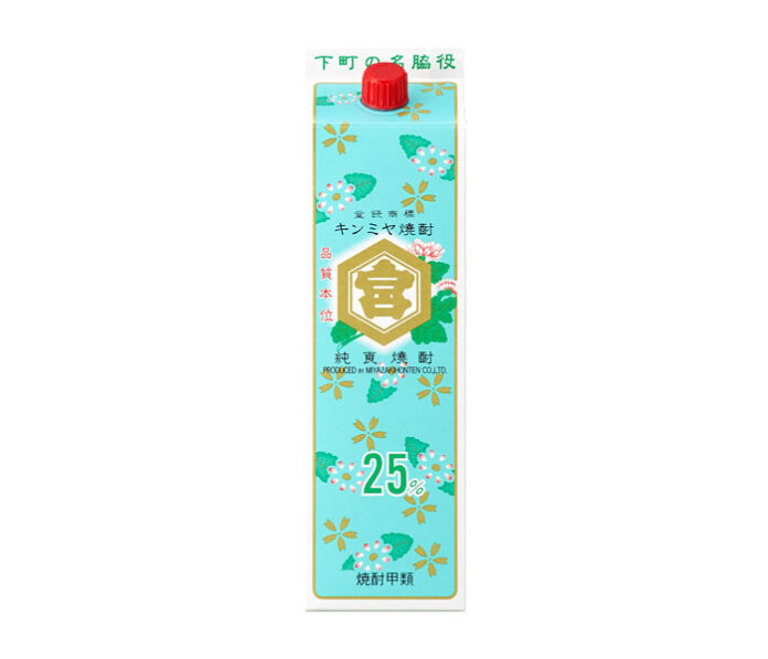 〈これで売れました！〉宮﨑本店 「キンミヤ焼酎 パック25度1800㎖」 広がる大衆酒場の定番