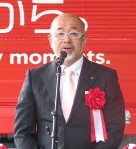 豊田自動織機の鈴木氏 豊田自動織機の鈴木氏