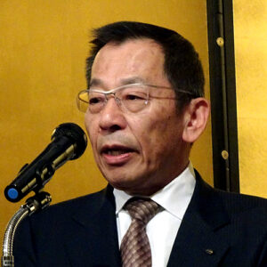ヤマナカ会の岡本均会長 ヤマナカ会の岡本均会長