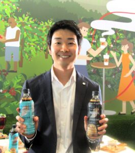 飲料事業本部液体飲料ホワイトカップミロビジネス部の吉岡修平ブランドマネージャー 飲料事業本部液体飲料ホワイトカップ&ミロビジネス部の吉岡修平ブランドマネージャー