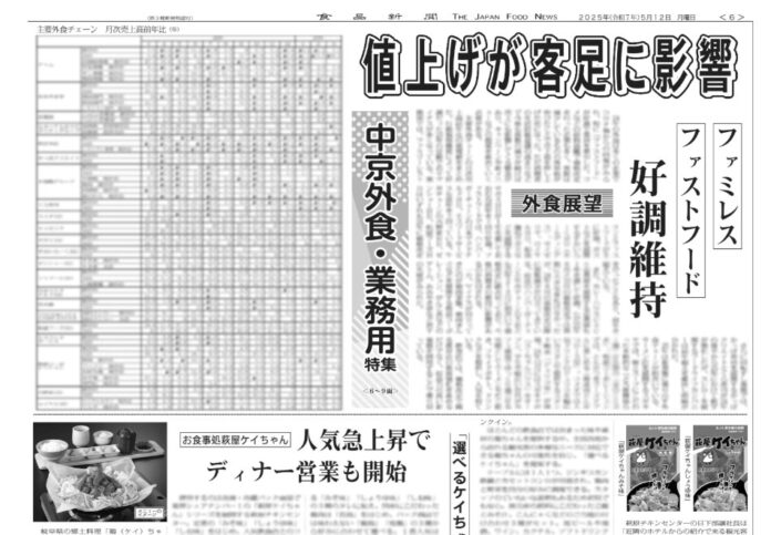中京外食業務用特集