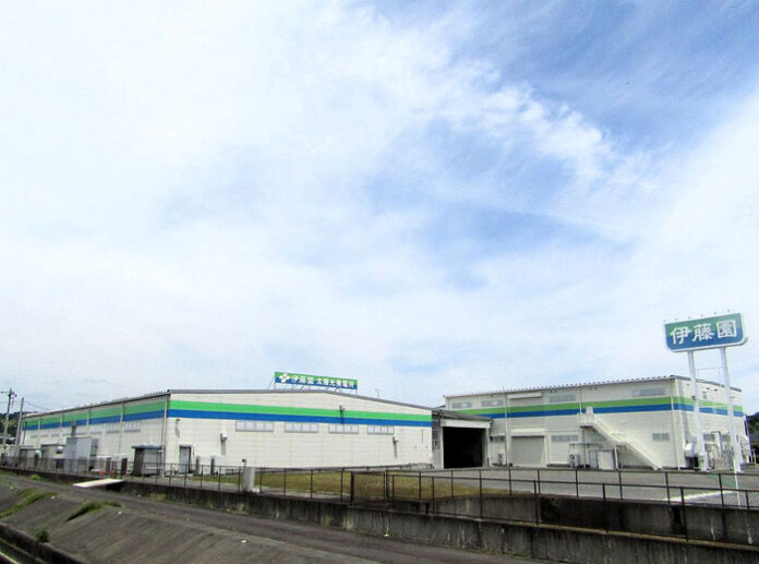 伊藤園ティーファクトリー静岡第一工場の建屋の一部