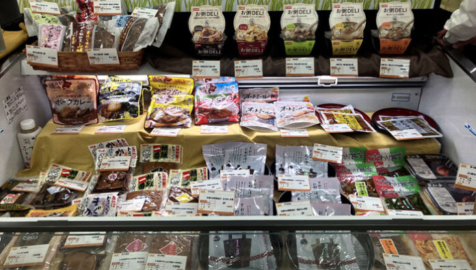 国分展示会のご飯惣菜ブース