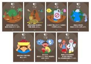 イラスト付きで解説される7項目 イラスト付きで解説される7項目