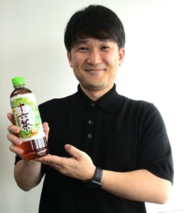 アサヒ飲料の山田謙太氏 アサヒ飲料の山田謙太氏