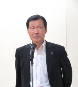 商業組合首都圏お菓子ホールセラーズの小黒敏行理事長 商業組合首都圏お菓子ホールセラーズの小黒敏行理事長