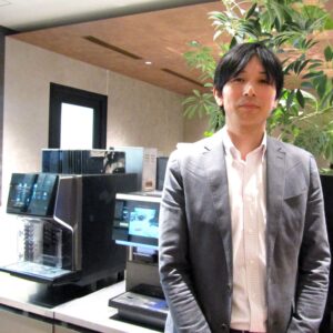 ドクターコーヒーと星清人氏 「ドクターコーヒー」と星清人氏