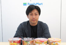 ファミリーマート カップ麺、名店コラボに注力 「味仙本店」「純連」「ふくちゃん」「来来亭」を4本柱に 商品本部の長谷田恭一氏