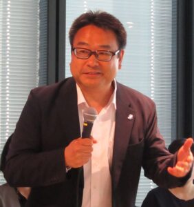 森本真治専務理事 森本真治専務理事