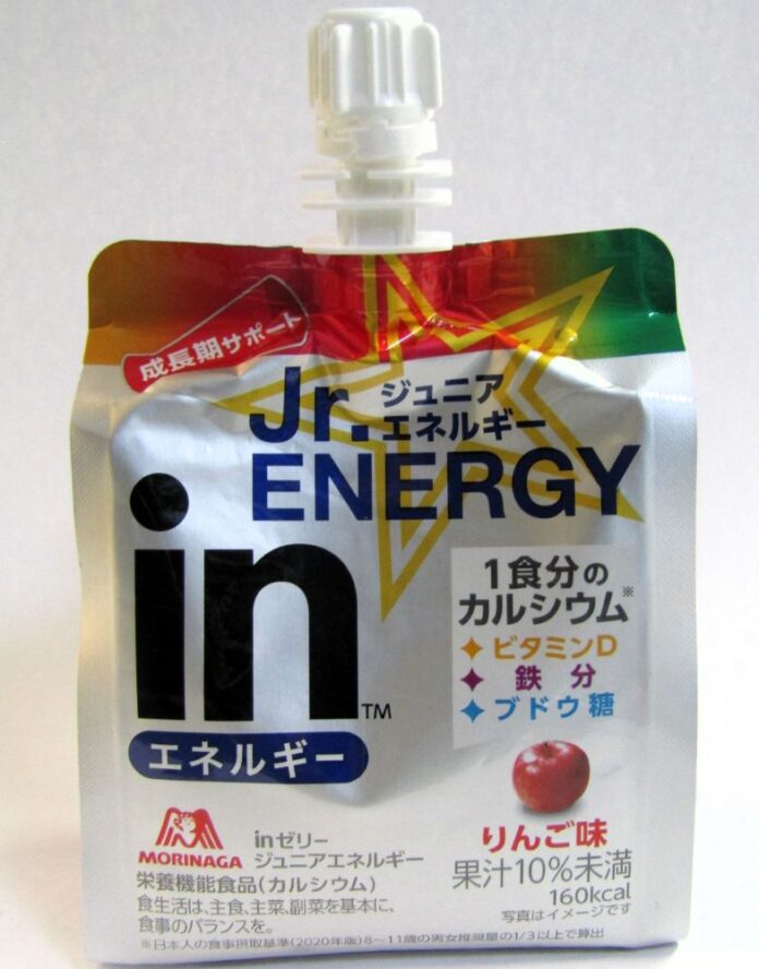 「inゼリージュニアエネルギー〈りんご味〉」