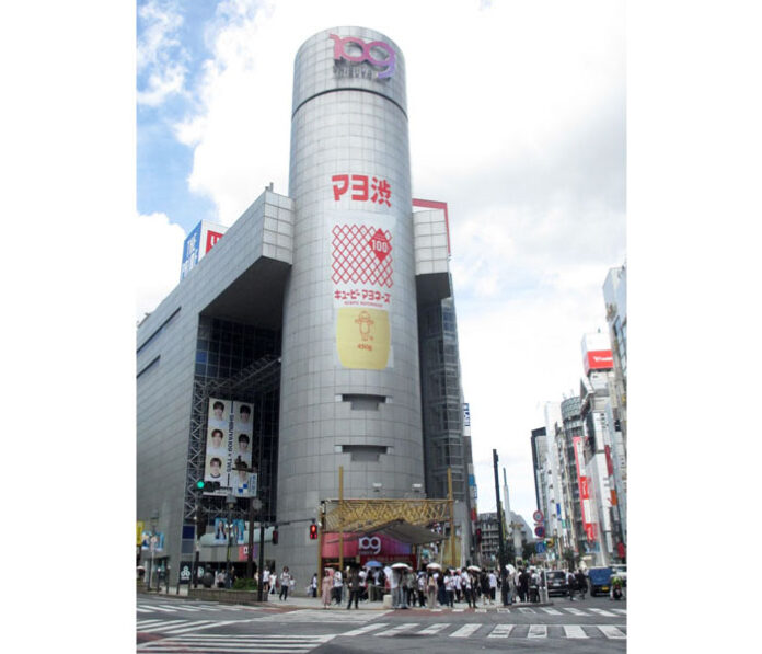 SHIBUYA109渋谷店に屋外広告を掲出