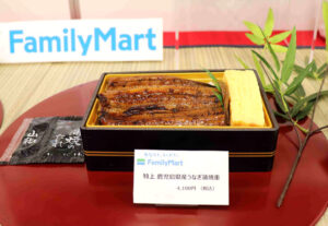 特上 鹿児島県産うなぎ蒲焼重」