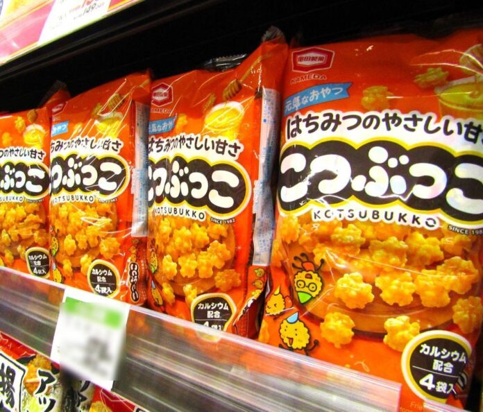 売場に並ぶ「こつぶっこ」