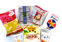 ローソン 創業50周年で“復刻パッケージ” 人気菓子・カップ麺など9品発売 復刻パッケージの商品(一部)