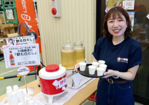 ながしそうめんはイベントの人気企画