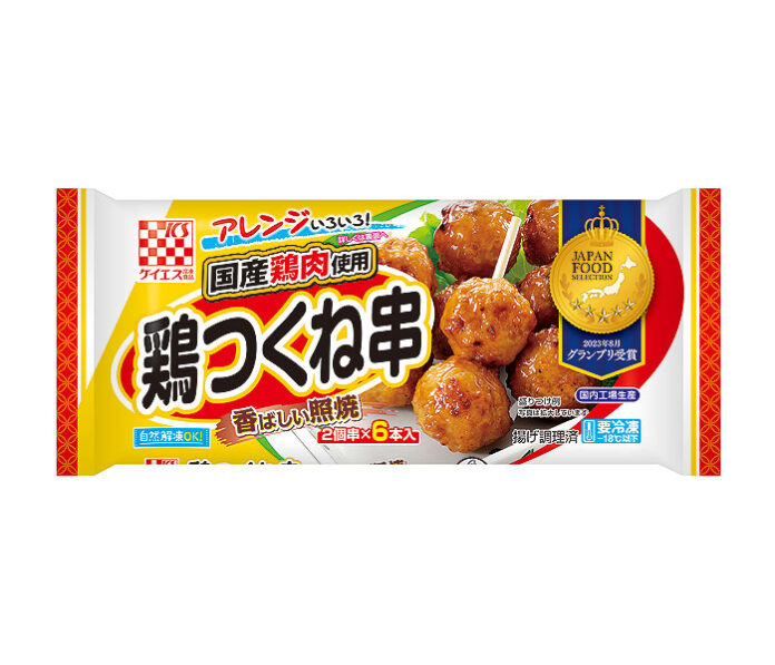 「国産鶏　鶏つくね串（照焼）」