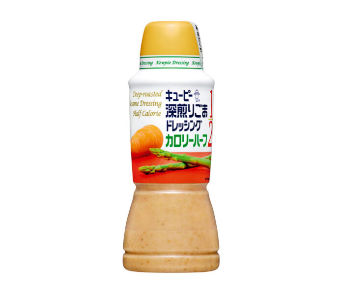 〈これで売れました！〉キユーピー「深煎りごまドレッシング カロリーハーフ」 カロリー半分でも“深ごま”らしさ