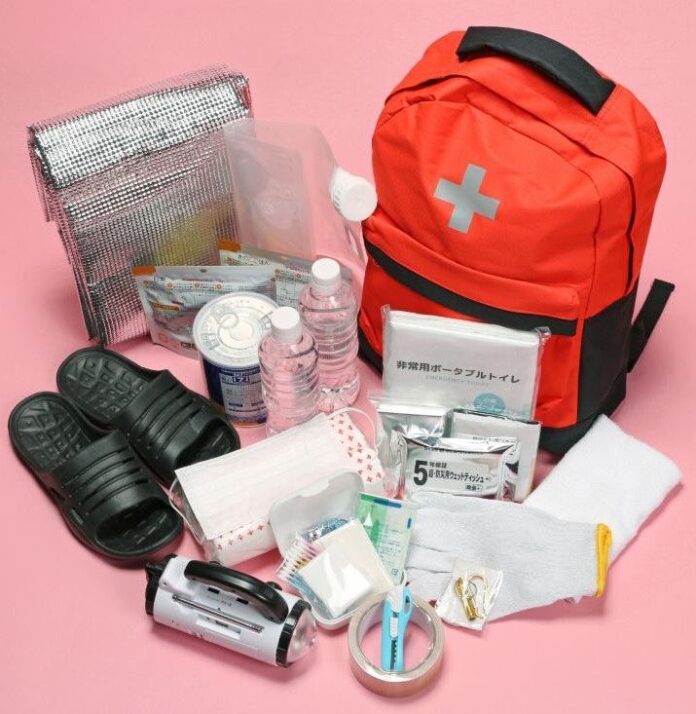 防災対策用品の例（イメージ）