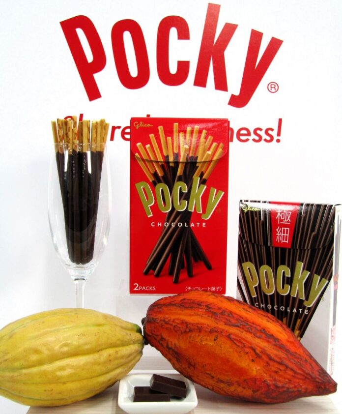 新「ポッキーチョコレート」と新「ポッキー極細」