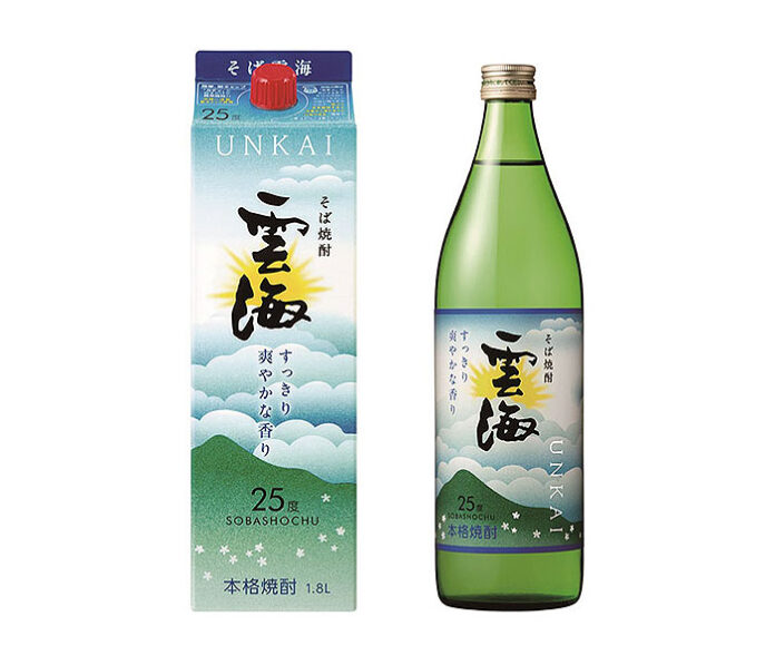本格そば焼酎「雲海」リニューアル 華やかな香りに磨き