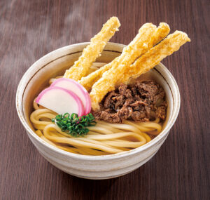 「『真打』ふわごし博多うどん」調理例