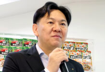 海苔、単価値下がりへ 25年漁期が転換点に ニコニコのり・白羽社長 海苔の生産状況を語る白羽清正社長