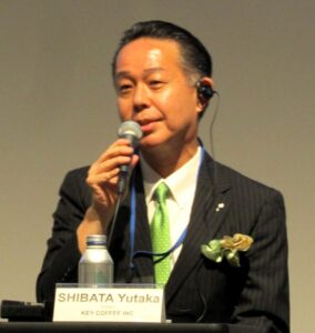 キーコーヒーの柴田裕社長 キーコーヒーの柴田裕社長