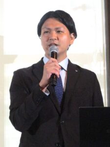 江崎グリコの川上雄太郎氏 江崎グリコの川上雄太郎氏