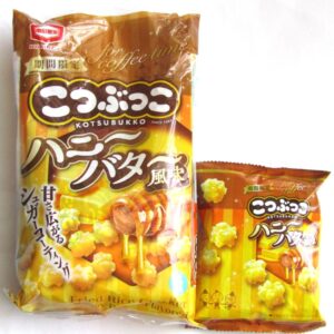 「こつぶっこ ハニーバター風味」と個包装