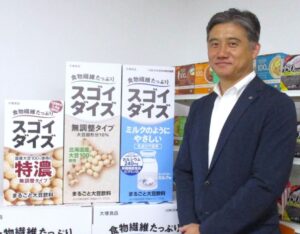 大塚食品の小林一志製品部部長 大塚食品の小林一志製品部部長