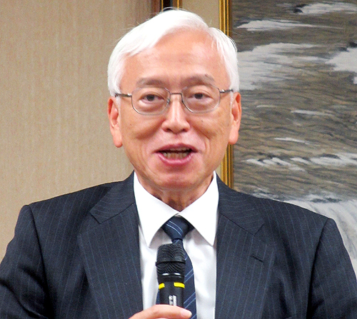 会長に就任した前鶴俊哉氏