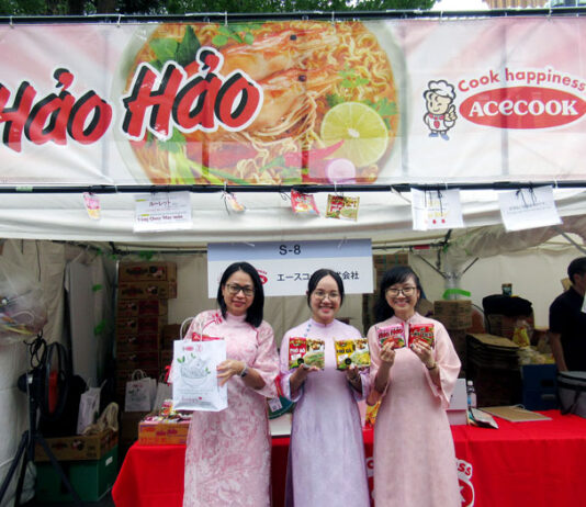 ベトナム現地スタッフもPR