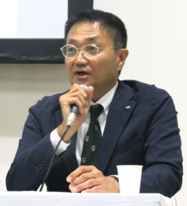 UCC上島珈琲の芝谷博司社長 UCC上島珈琲の芝谷博司社長
