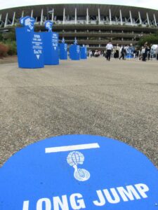 走幅跳や三段跳にもチャレンジできる 走幅跳や三段跳にもチャレンジできる