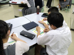 ワークシートで免疫ケアを学ぶ