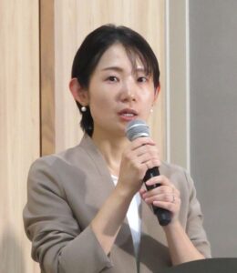 マーケティング本部ポテトチップス部ベーシックポテトチップスチームの井上真理氏 マーケティング本部ポテトチップス部ベーシックポテトチップスチームの井上真理氏