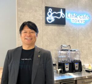 タリーズコーヒージャパンの内山修二社長 タリーズコーヒージャパンの内山修二社長