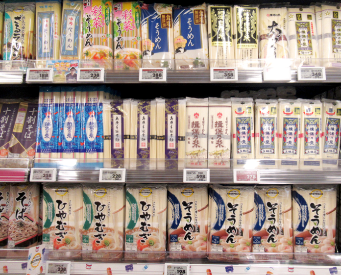 そうめん売場