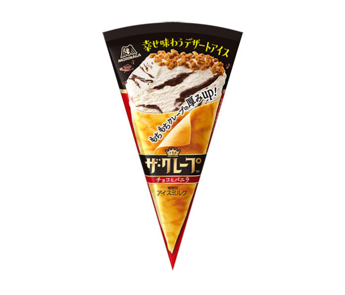〈これで売れました！〉森永製菓「ザ・クレープ〈チョコ＆バニラ〉」 週末のご褒美需要で伸長